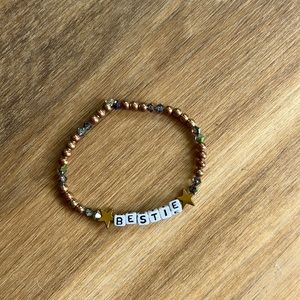 Beautiful‎ Handmade Bracelet BESTIE *wear solo or stack with more!!*